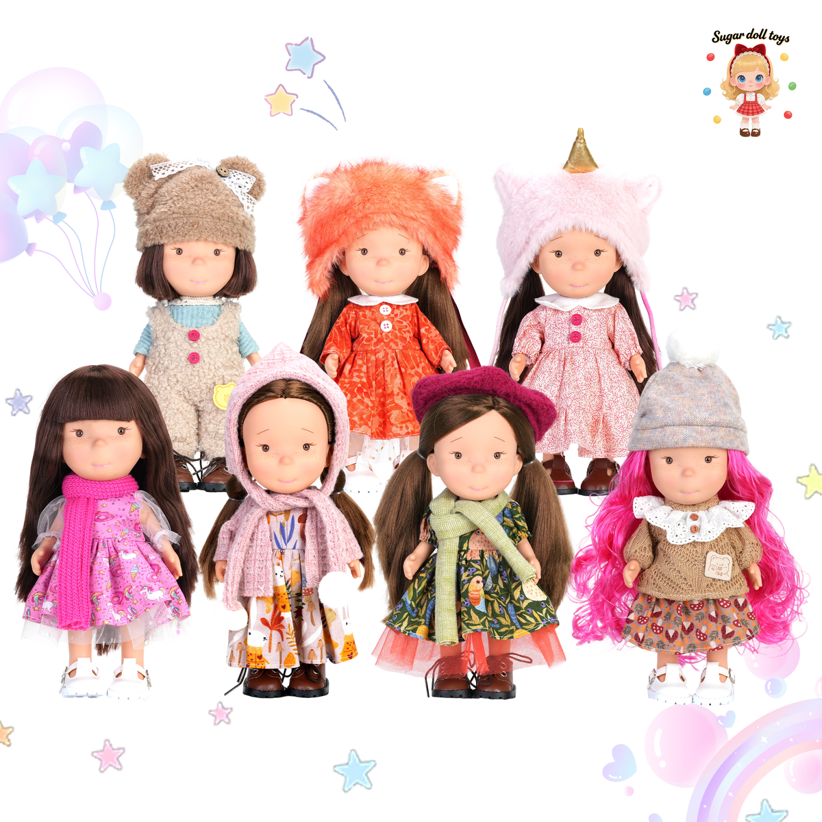 Freckle Baby Dolls Collection