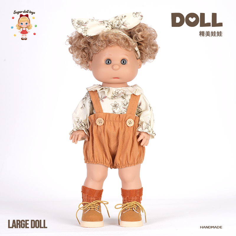 Large realistic cute soft baby doll, real life baby doll, with clothes, accessories, suitable for girls gifts, play house games, collections, birthday gifts
