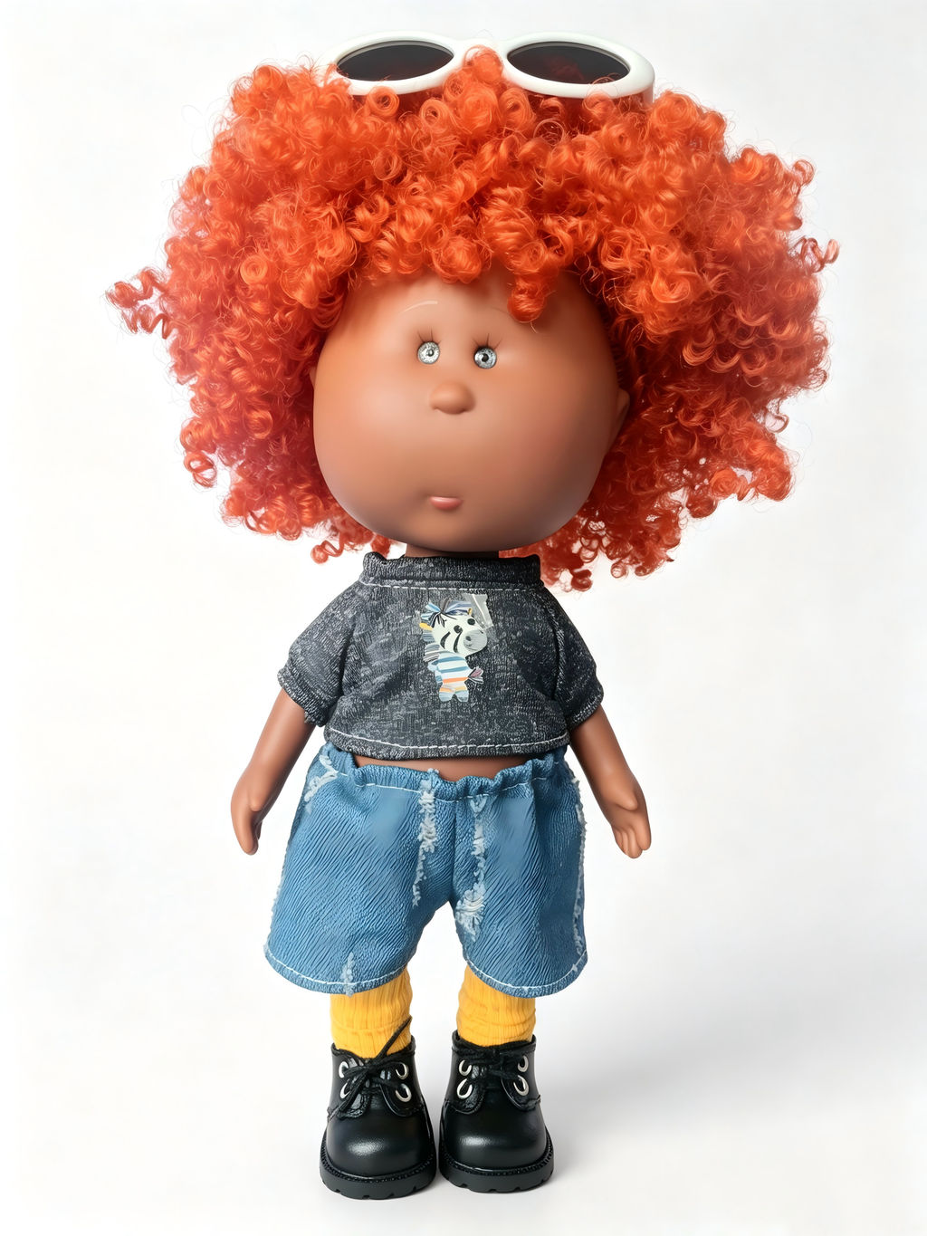 Spanish 30cm Potato Doll "MIA" – DIY Trendy Dress-Up Toy (Holiday/Birthday Gift)